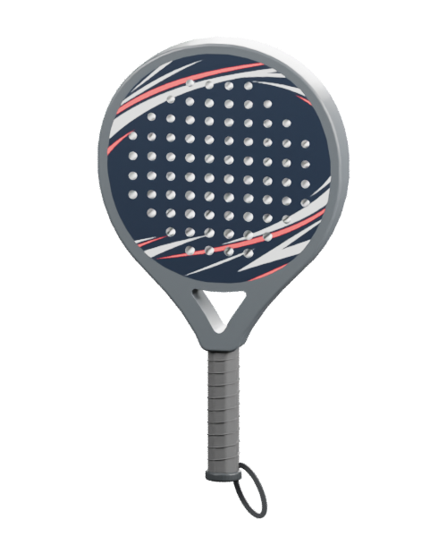 Classic Round padel racket design