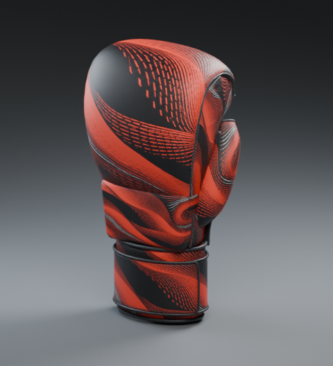 Open-finger training glove design
