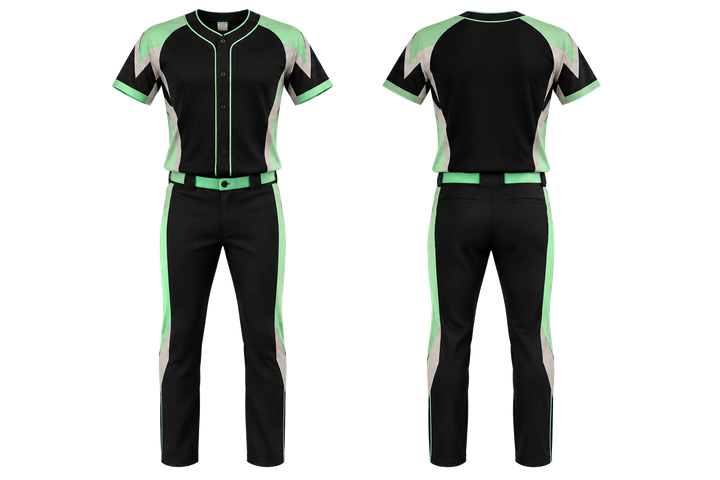 Obsidian Black Angular Shoulder Burst Baseball Diamond Training Set design