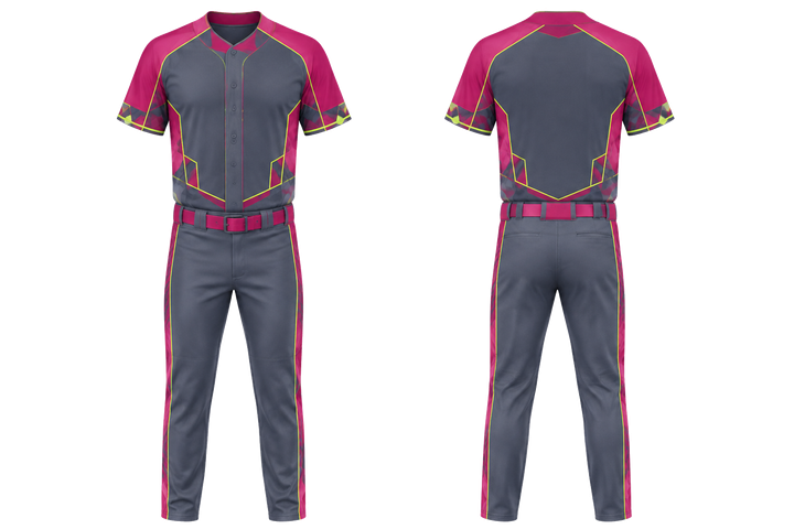 Slate Faceted Shield Geometry Baseball Diamond Training Set design