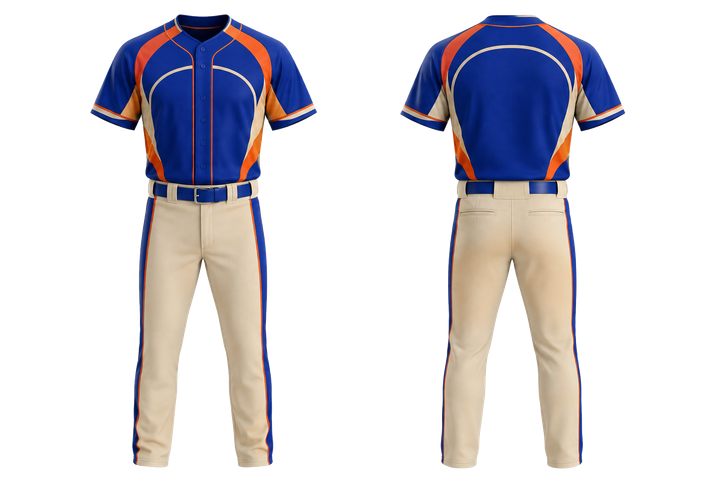 Cobalt Minimal Arch And Orbit Geometry Baseball Diamond Training Set design