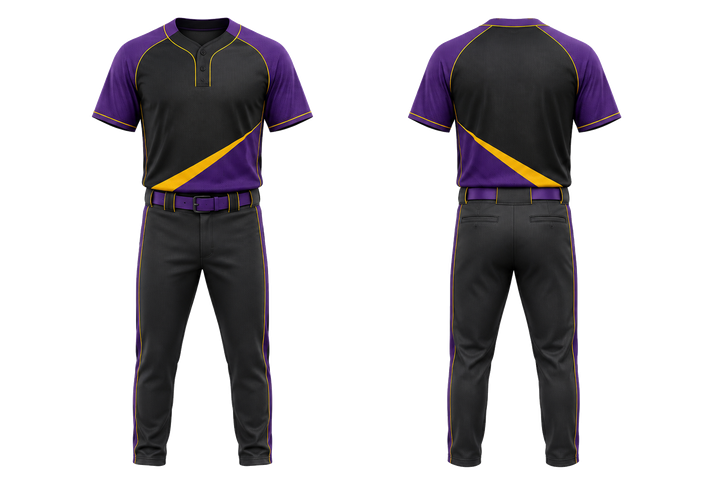Charcoal Split Sash Geometry Baseball Diamond Training Set design