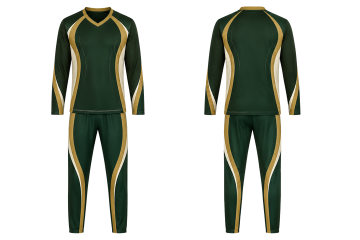 Forest Green Nested Contour Arcs Basketball Shooting Warm Up Set design