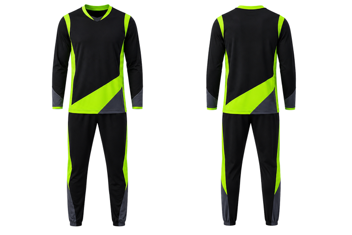 Black Split Sash Geometry Basketball Shooting Warm Up Set design