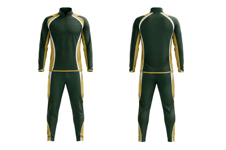 Forest Green Contained Topographic Contour Field Field Hockey Field Warm Up Set design