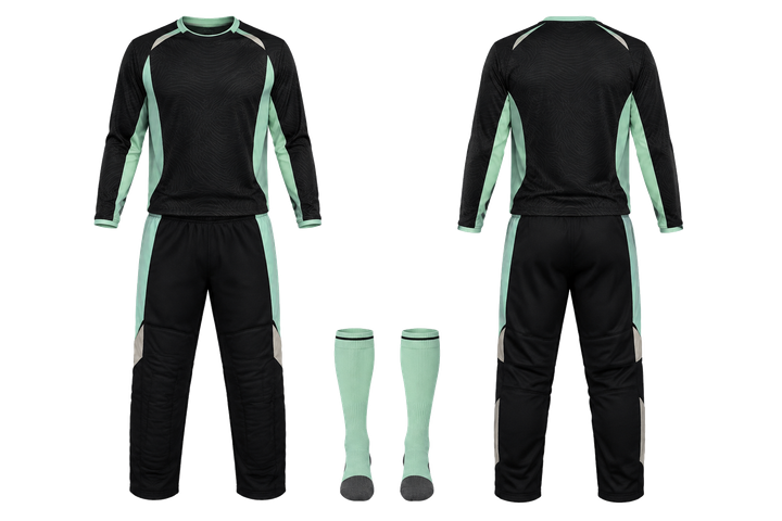 Obsidian Black Low Contrast Ripple Map Field Hockey Goalkeeper Or Alternate Field Kit design