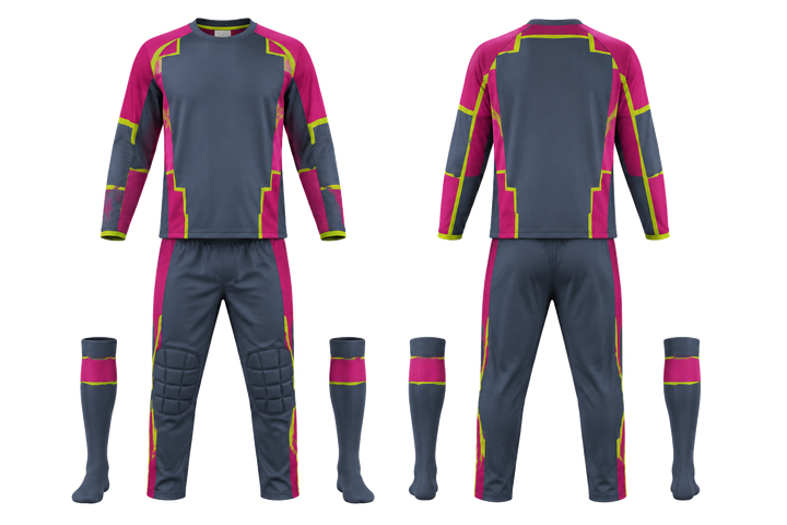 Slate Modular Block Mosaic Field Hockey Goalkeeper Or Alternate Field Kit design