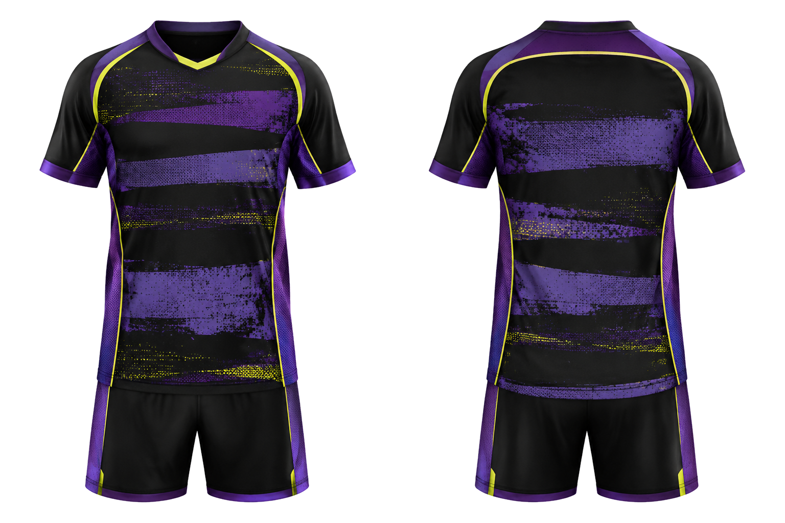 Charcoal Broken Heritage Hoops Handball Indoor Match Uniform combined front and back custom uniform design