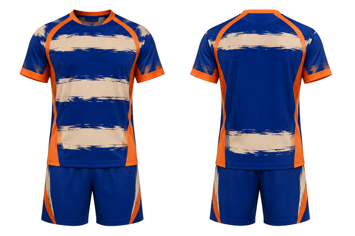 Cobalt Broken Heritage Hoops Handball Indoor Training Set design