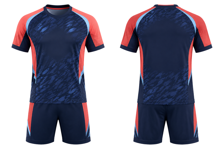 Indigo Fractured Diamond Field Handball Indoor Training Set design