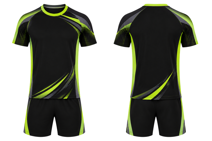 Black Asymmetric Speed Panel Sweep Racket Sports Racket Match Kit design