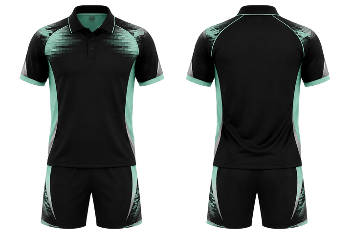 Obsidian Black Pixel To Panel Fade Built From Flat Bands Racket Sports Racket Match Kit design