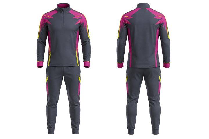 Slate Angular Shoulder Burst Rugby Club Travel Set design