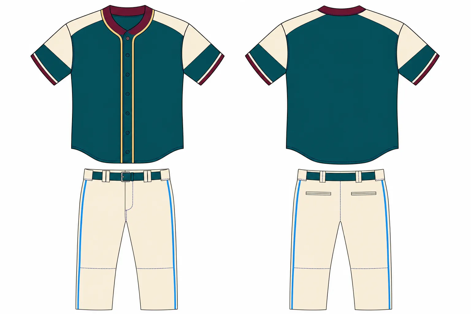 Classic Shoulder Cap design