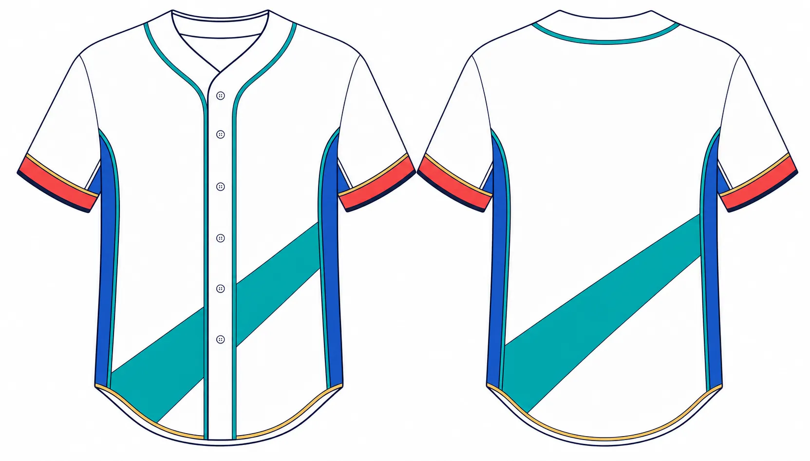 Neo Pinstripe Sash design