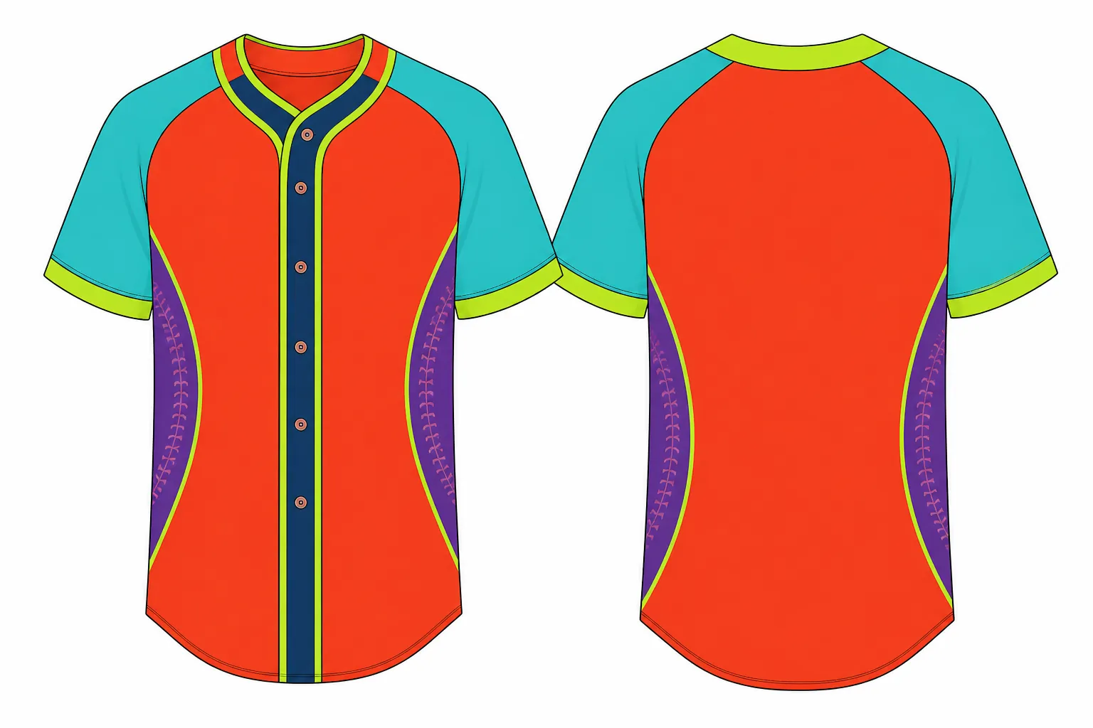 Solar Wave Placket design