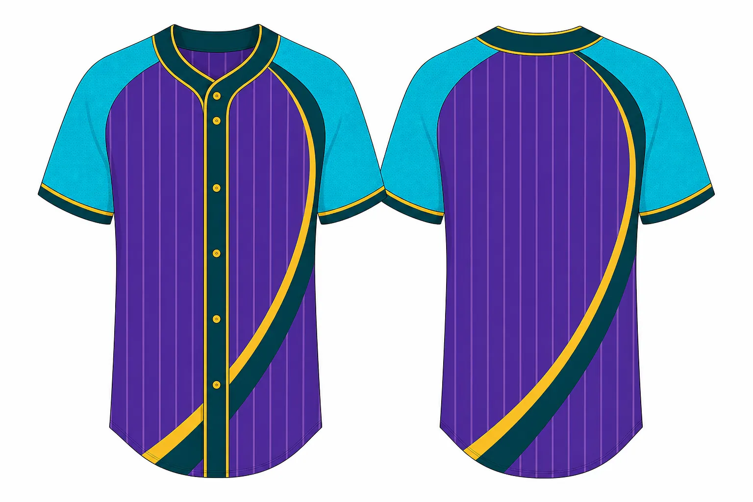 Urban Pinstripe Arc design