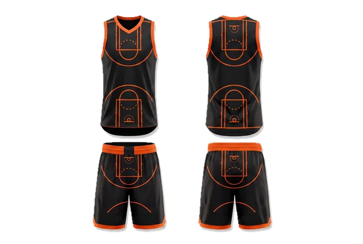 Court lines Contrast binding design