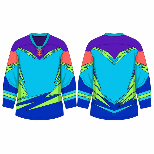 Cyber Ice Rush design
