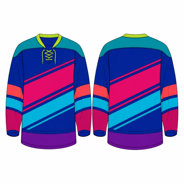 Blue Retro Future design