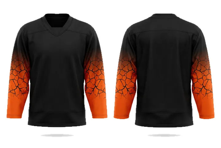 Ice fracture Sleeve fade design