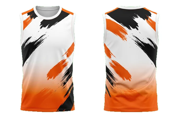 Brush stroke Vertical fade design
