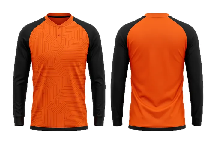 Circuit trace Contrast raglan design