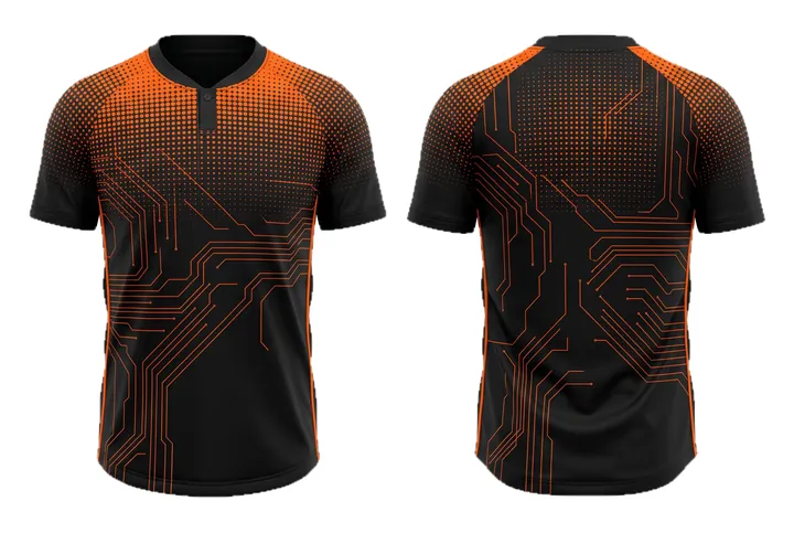 Circuit trace Halftone fade design