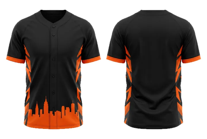 City skyline Geometric side panel design