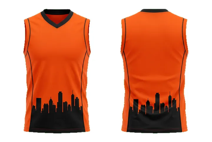 City skyline Piped panels design