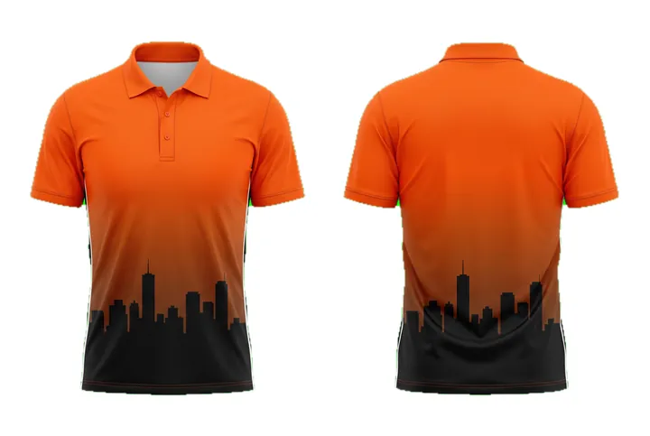 City skyline Vertical fade design