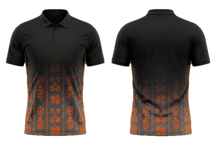 Cultural motif Vertical fade design