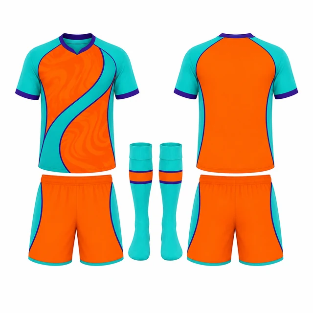 Orange Turquoise Motion design