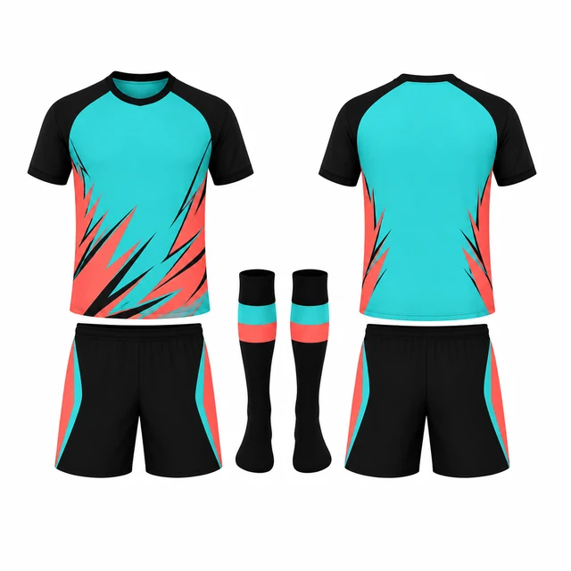 Aqua Black Libero Burst design