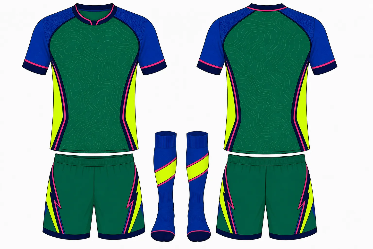 Topographic Sprint design