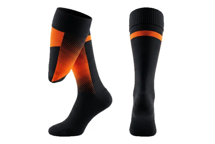Halftone knit Side flash design