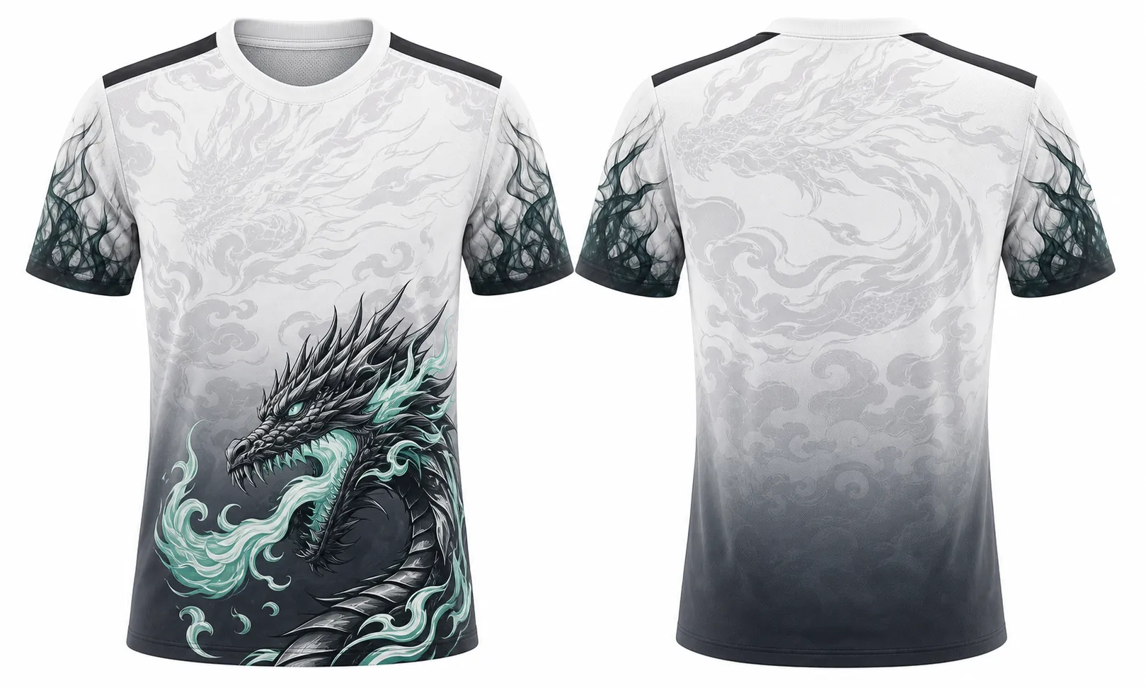 White Dragon Smoke design