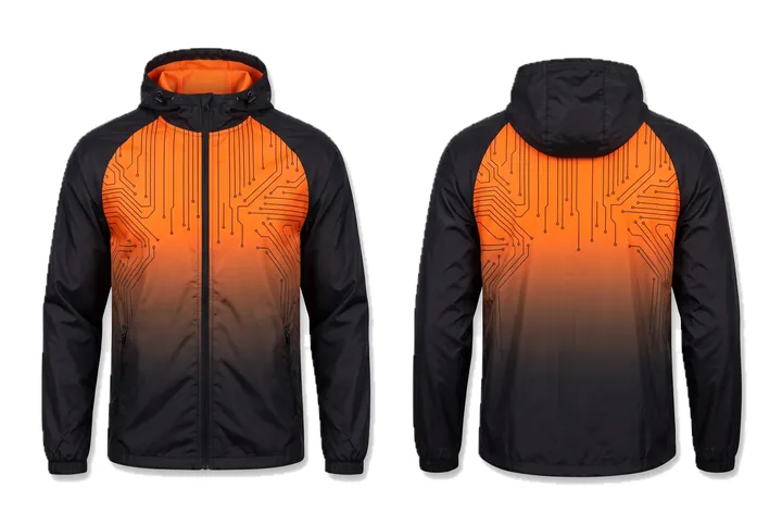 Circuit trace Vertical fade design