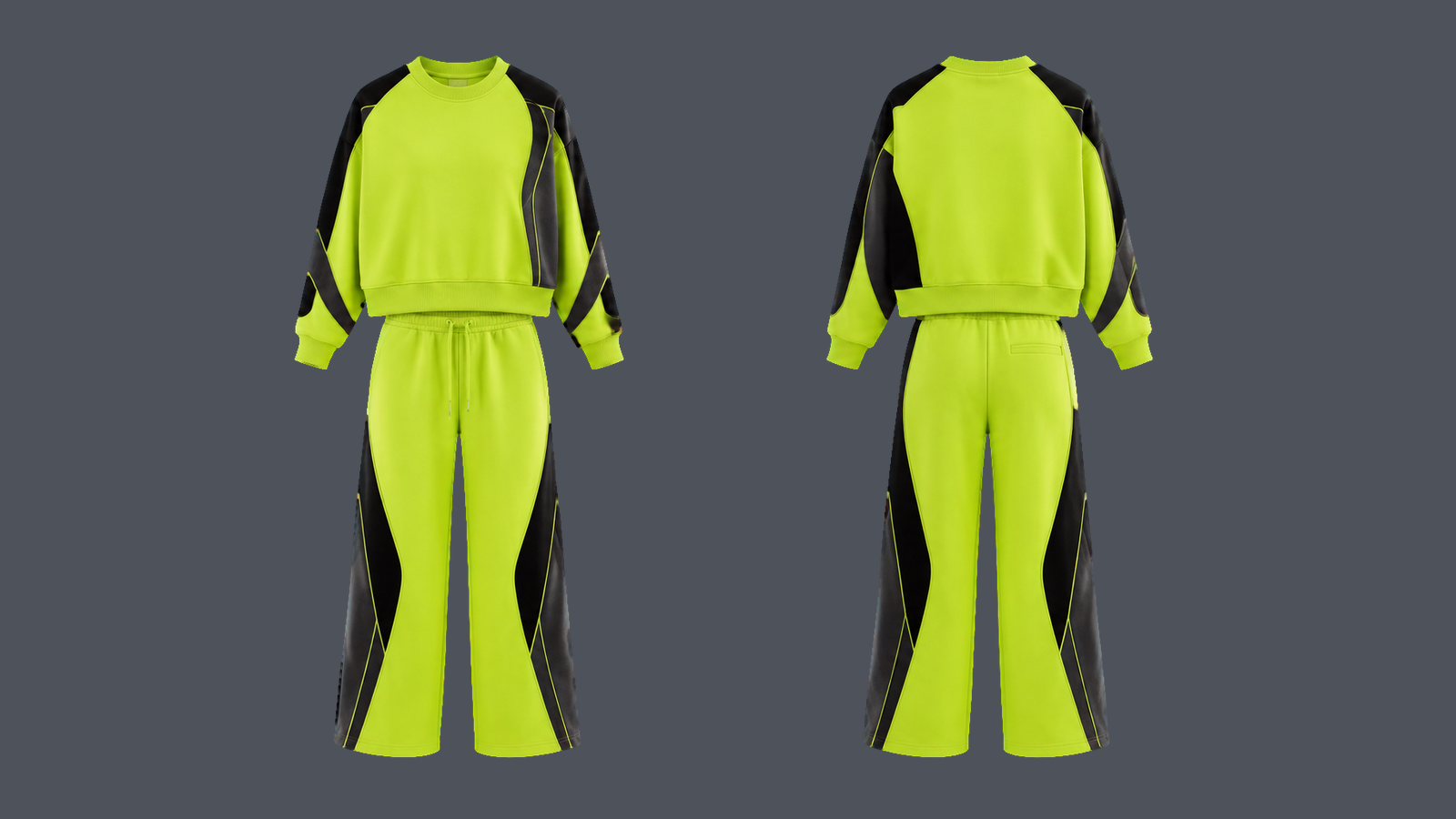 Apex Lounge Set — Lime design