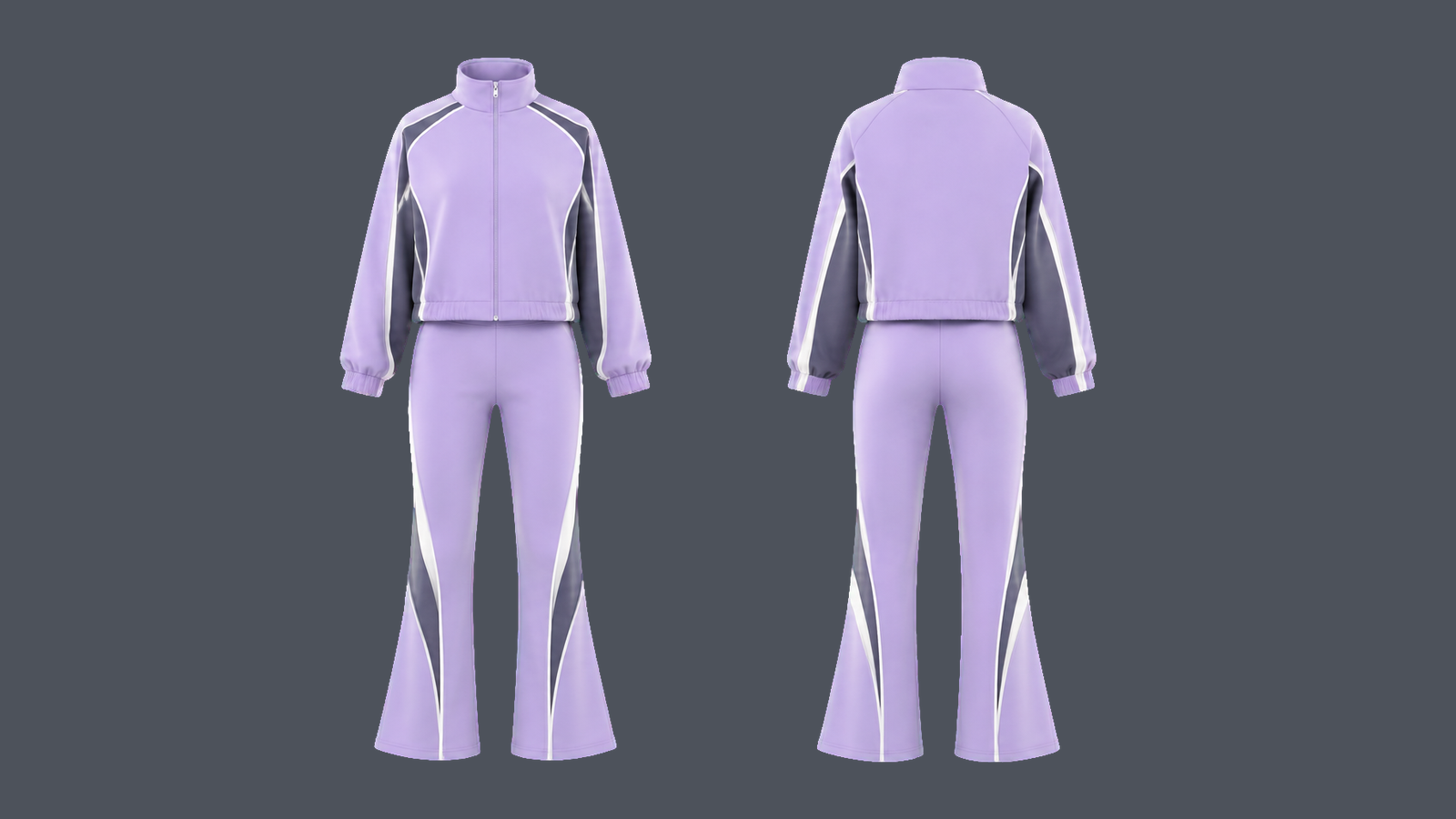 Circuit Co-ord Set — Lavender design
