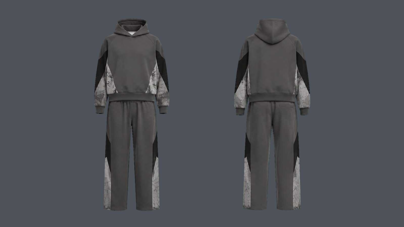 Core Lounge Set — Graphite design