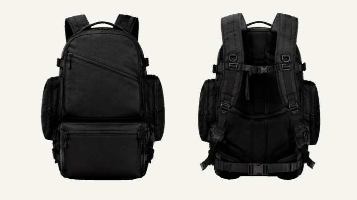 Backpack — True Black Stone Wash design