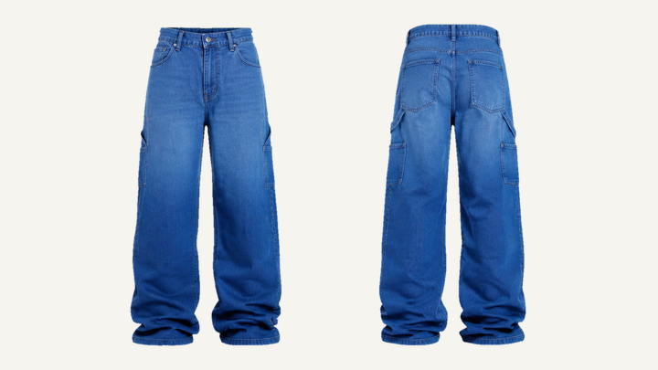 Baggy Jeans — Cobalt HSL Master Tonal Dip Dye Ombre design