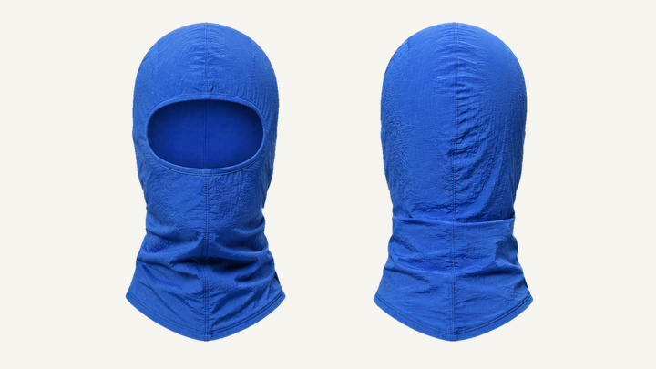 Balaclava — Cobalt HSL Master Technical Crinkle Rinse design