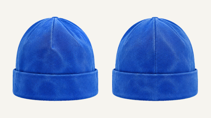 Beanie — Cobalt HSL Master Tonal Wave Wash design