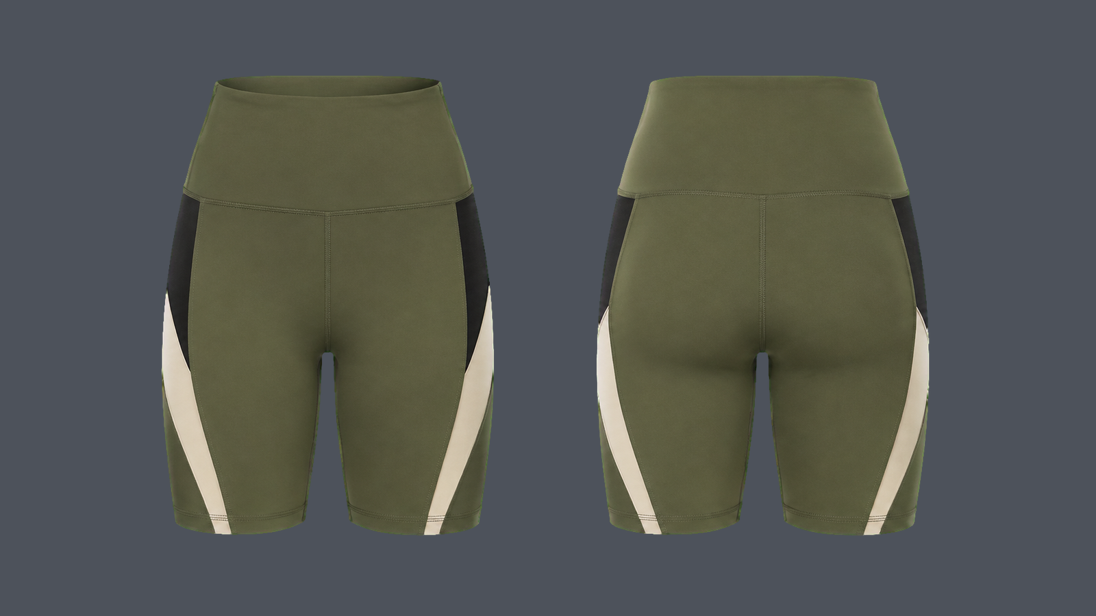 Halo Seamless 7 — Olive design