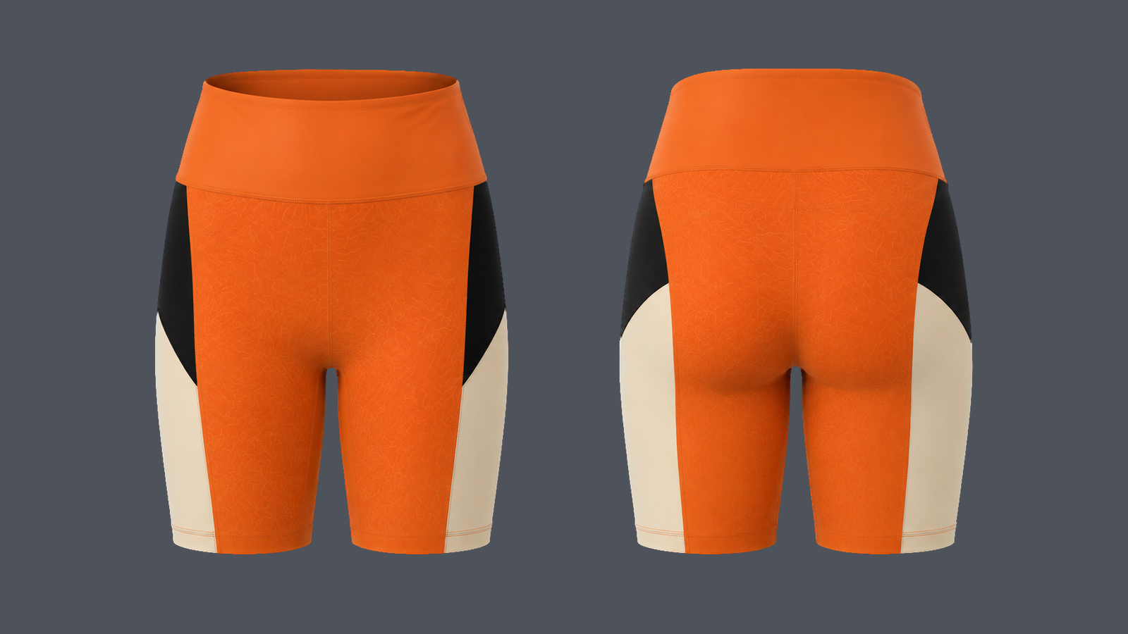 Pulse Biker 6 — Warm orange design