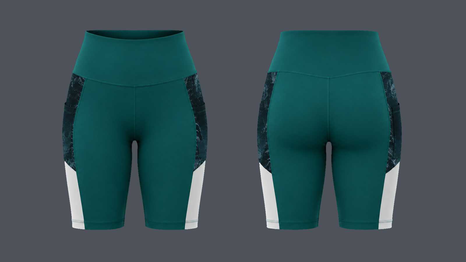 Ridge Trail 9 — Deep teal design