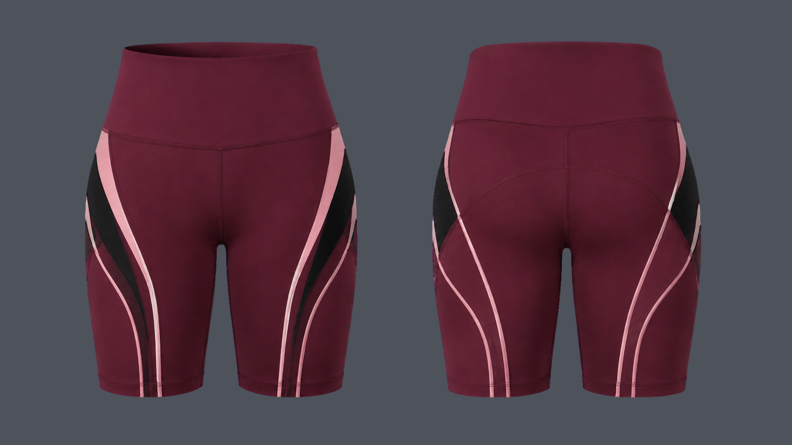 Vapor 8 — Burgundy design