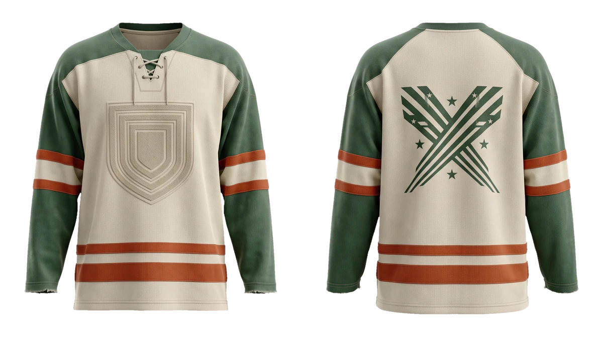 Bone Forest Hockey Fan Jersey design